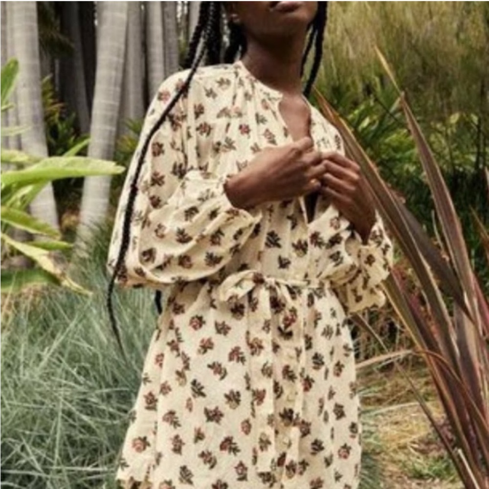 DOEN Jo Dress in Solstice Canyon Blossoms - XS - NWT - Picture 2 of 10